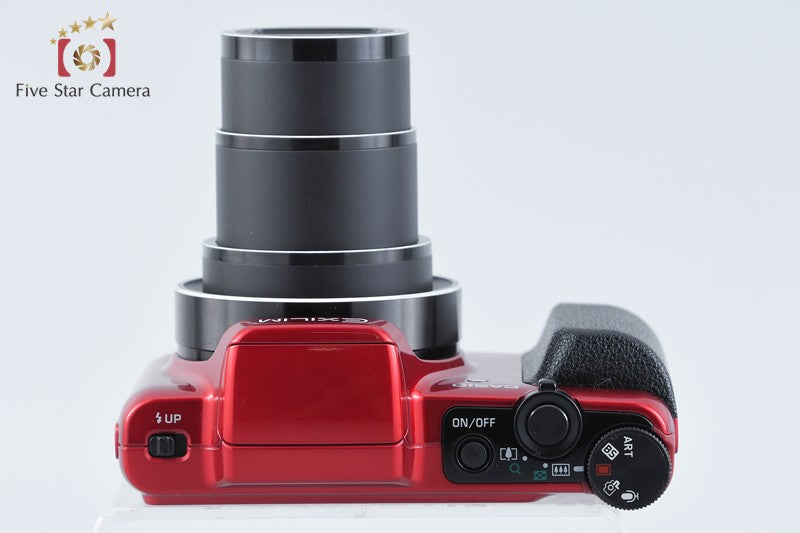 CASIO EXILIM EX-H50 Red 16.1 MP Digital Camera from Japan