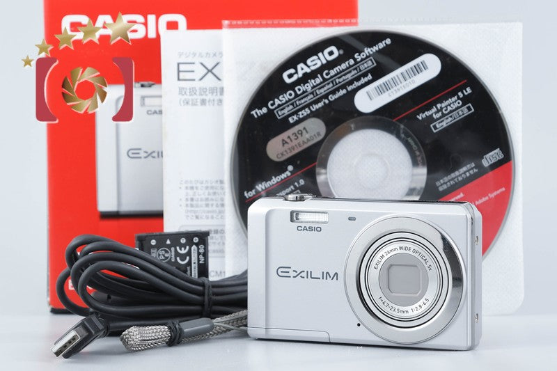 CASIO EXILIM EX-ZS5 Silver 14.1 MP Digital Camera w/ Box from Japan