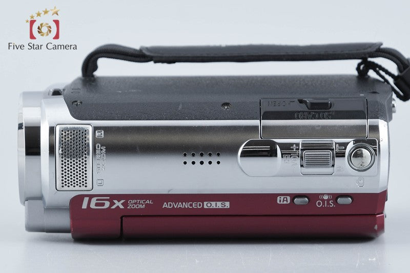 Panasonic HDC-TM30 Cranberry Red Full Hi-Vision Digital Camcorder from Japan
