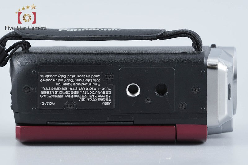 Panasonic HDC-TM30 Cranberry Red Full Hi-Vision Digital Camcorder from Japan