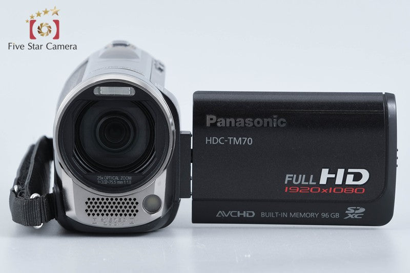 Panasonic HDC-TM70 Black Digital Hi-Vision Video Camera from Japan