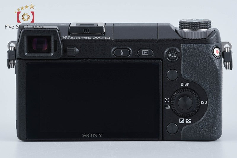 Sony α NEX-6 Black 16.1 MP 16-50 Lens w/ Box [Multiple Languages] from Japan