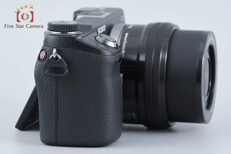 Sony α NEX-6 Black 16.1 MP 16-50 Lens w/ Box [Multiple Languages] from Japan