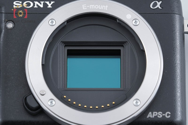 Sony α NEX-6 Black 16.1 MP 16-50 Lens w/ Box [Multiple Languages] from Japan