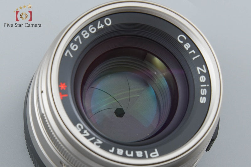 CONTAX Carl Zeiss Planar 45mm f/2 T* for G1 / G2 from Japan
