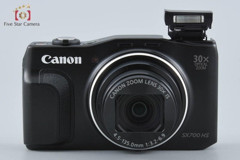 Canon PowerShot SX700 HS Black 16.1 MP Digital Camera from Japan