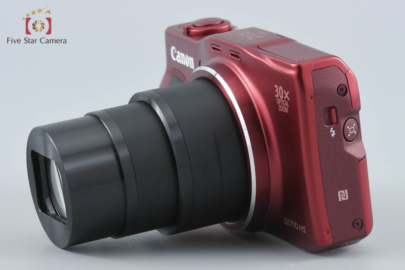 Canon PowerShot SX710 HS Red 20.3 MP Digital Camera from Japan