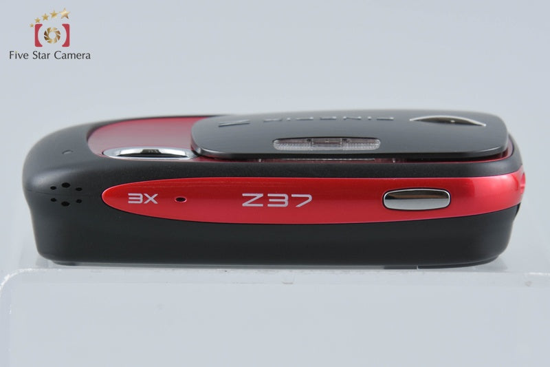 Fujifilm FinePix Z37 Red And Black 10.0 MP Digital Camera from Japan