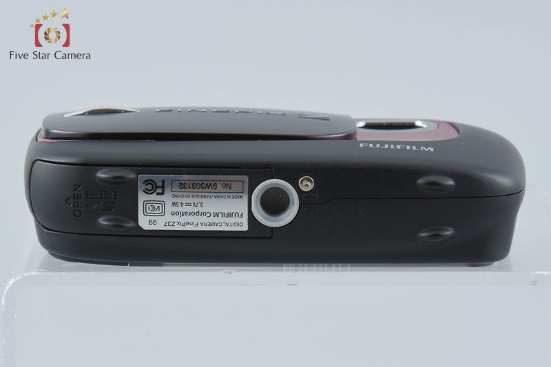 Fujifilm FinePix Z37 Red And Black 10.0 MP Digital Camera from Japan