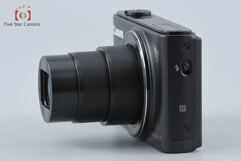 Canon PowerShot SX610 HS Black 20.2 MP Digital Camera from Japan