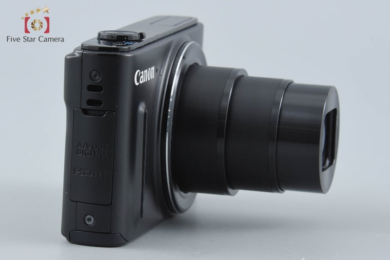 Canon PowerShot SX610 HS Black 20.2 MP Digital Camera from Japan