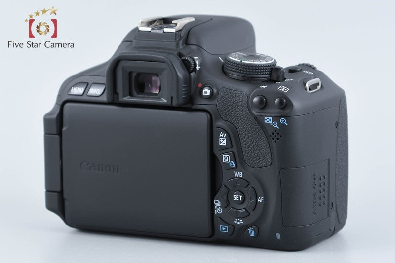 Canon EOS Kiss X5 / Rebel T3i / 600D 18.0 MP 18-55 55-250 Lenses from Japan