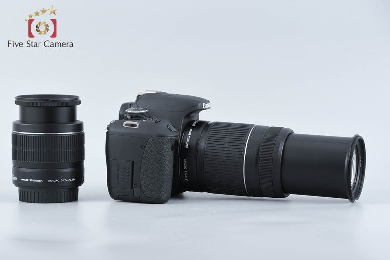 Canon EOS Kiss X5 / Rebel T3i / 600D 18.0 MP 18-55 55-250 Lenses from Japan
