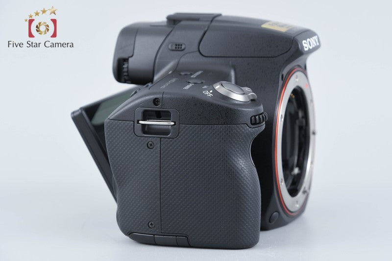 SONY α55 SLT-A55V Black 16.2 MP DSLR Camera [Japanese Language Only] from Japan