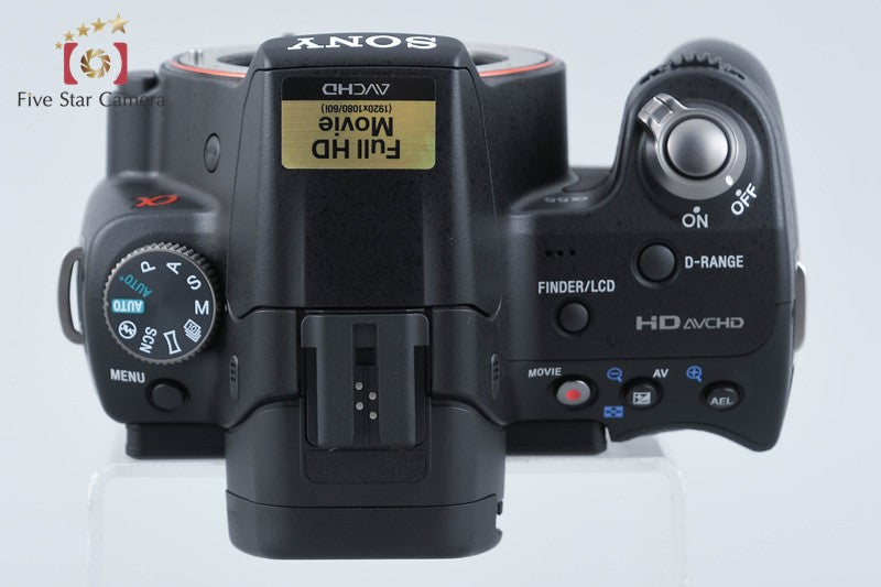 SONY α55 SLT-A55V Black 16.2 MP DSLR Camera [Japanese Language Only] from Japan