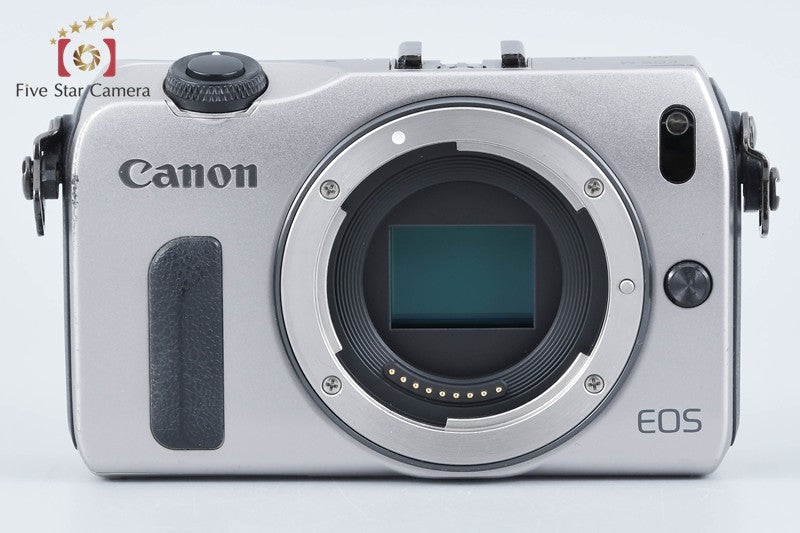Canon EOS M Silver 18.0 MP Mirrorless Camera Body from Japan