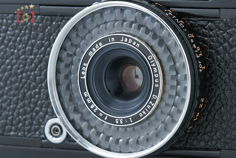 Olympus PEN EE-3 Black 35mm Half Frame Film Camera D.Zuiko 28mm f/3.5 from Japan