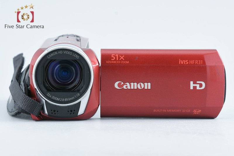 Canon iVIS HF R31 Red Full HD Digital Camcorder from Japan