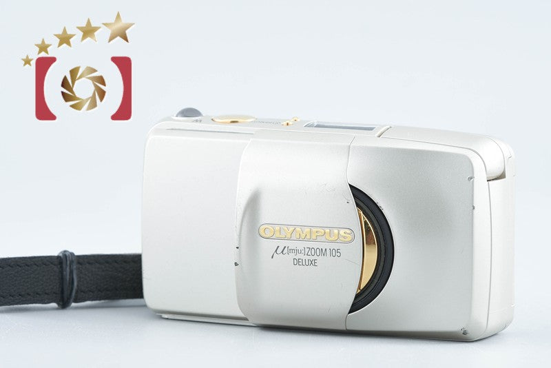 Olympus μ[mju:] ZOOM 105 DELUXE 35mm Point & Shoot Film Camera from Japan