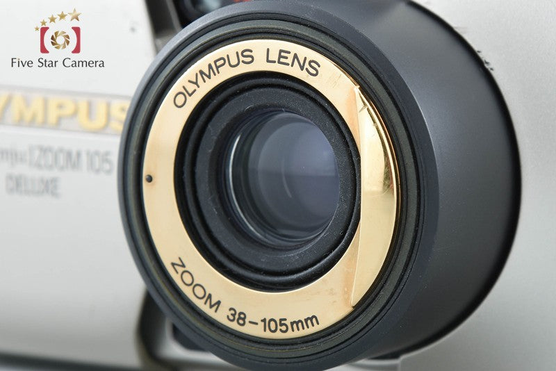 Olympus μ[mju:] ZOOM 105 DELUXE 35mm Point & Shoot Film Camera from Japan