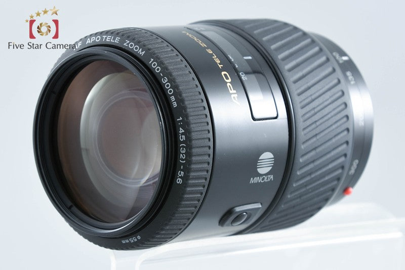 Minolta AF APO TELE ZOOM 100-300mm f/4.5-5.6 Sony / Minolta A Mount from Japan