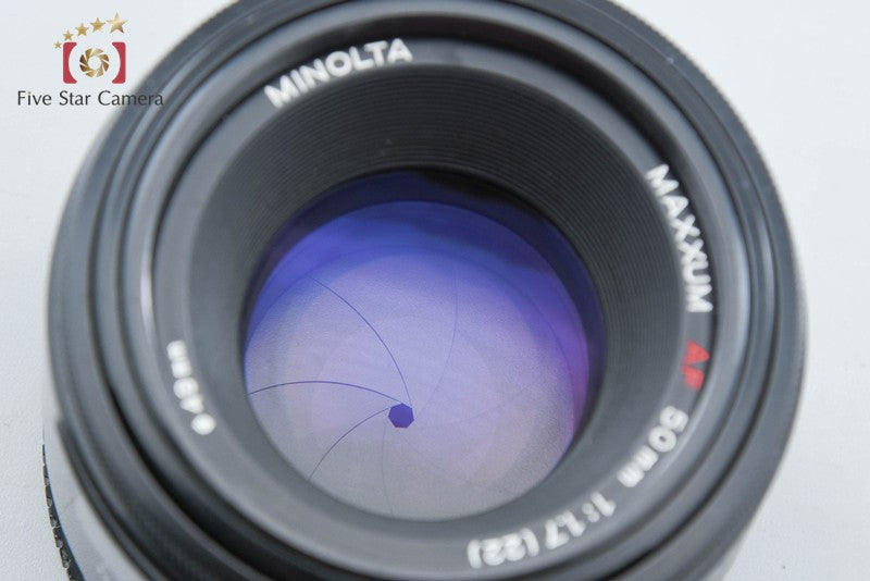 Minolta AF 50mm f/1.7 Early Model Sony / Minolta A Mount Lens from Japan