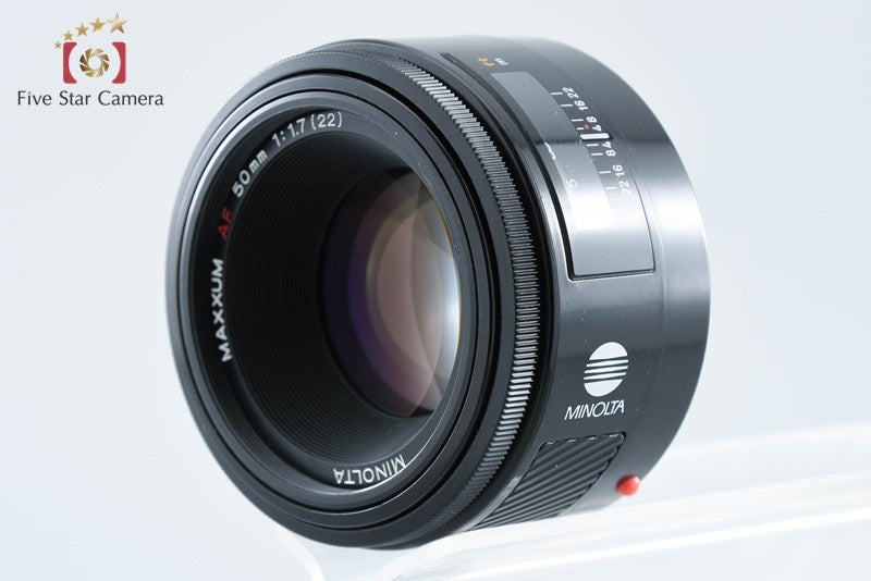 Minolta AF 50mm f/1.7 Early Model Sony / Minolta A Mount Lens from Japan