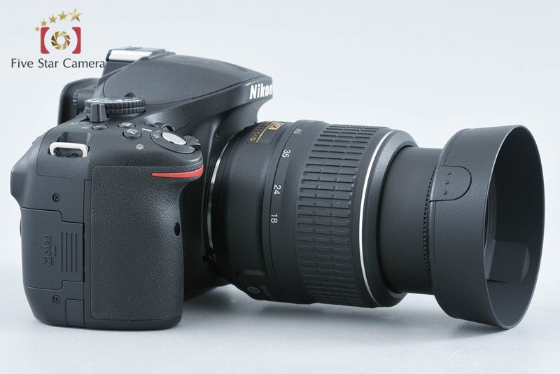 Nikon D5200 Black 24.1 MP DSLR Camera 18-55 VR Lens from Japan