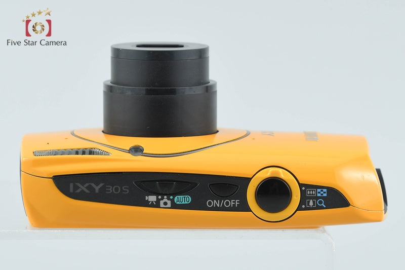 Canon IXY 30S Yellow 10.0 MP Digital Camera w/ Box from Japan