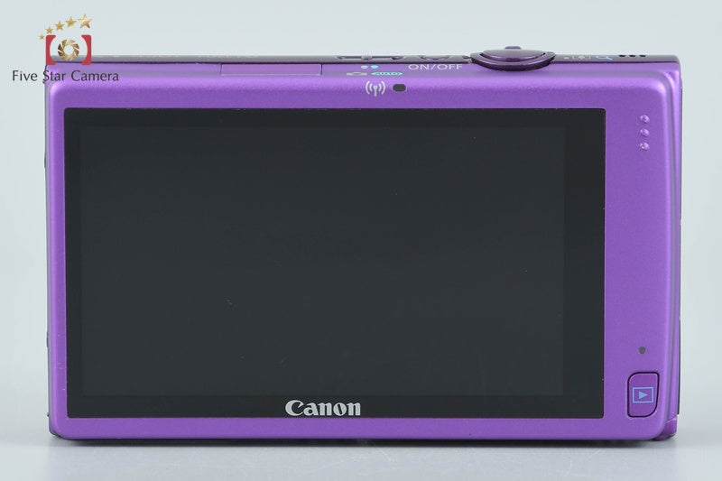 Canon IXY 430F Purple 16.1 MP Digital Camera from Japan