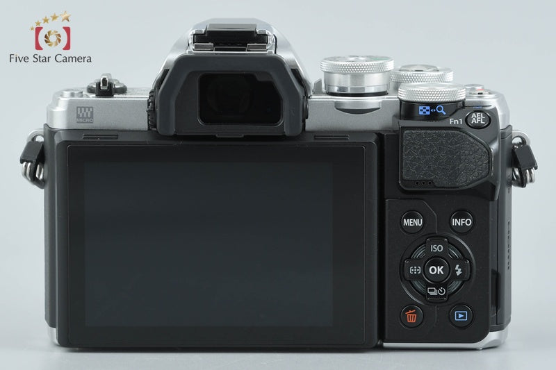 Olympus OM-D E-M10 Mark III Silver 16.1MP Digital Camera 14-42 Lens from Japan