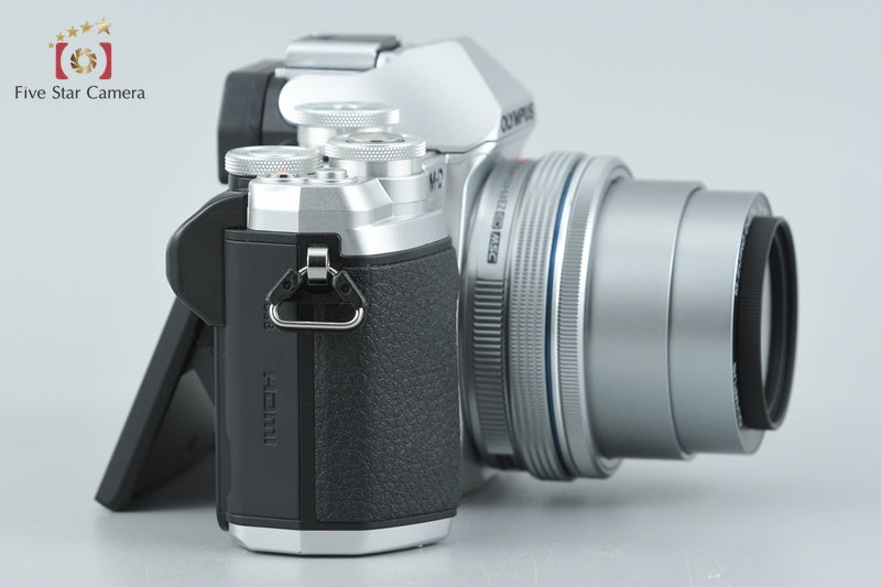 Olympus OM-D E-M10 Mark III Silver 16.1MP Digital Camera 14-42 Lens from Japan