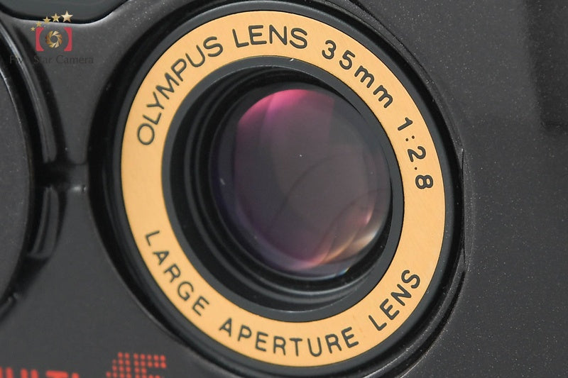 Olympus μ[mju:]-II LIMITED Brown 35mm Point & Shoot Film Camera from Japan