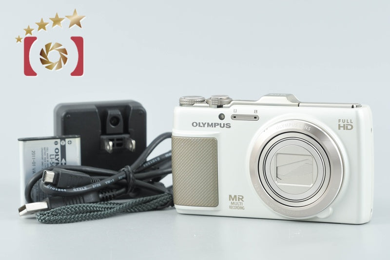 OLYMPUS STYLUS SH-25MR White 16.0 MP Digital Camera from Japan