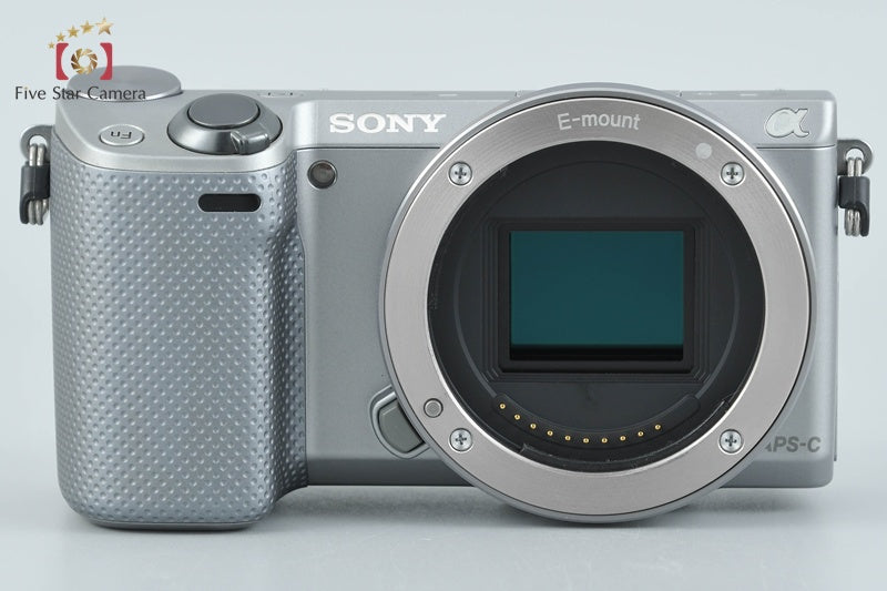 "Count 4,692" Sony α NEX-5R Silver 16-50 Lens [Multiple Languages] from Japan