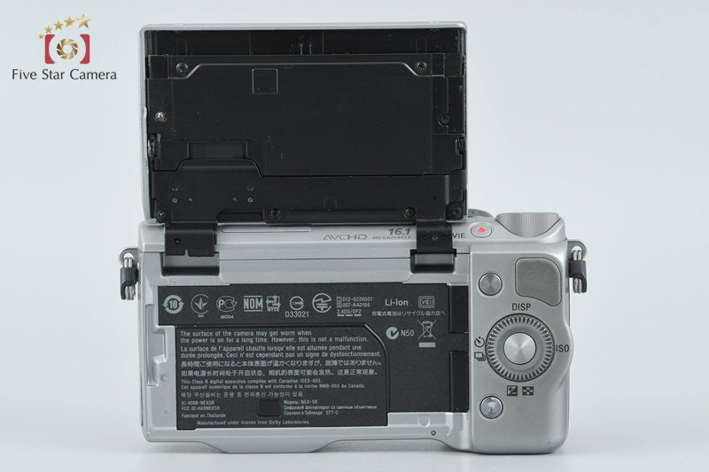 "Count 4,692" Sony α NEX-5R Silver 16-50 Lens [Multiple Languages] from Japan