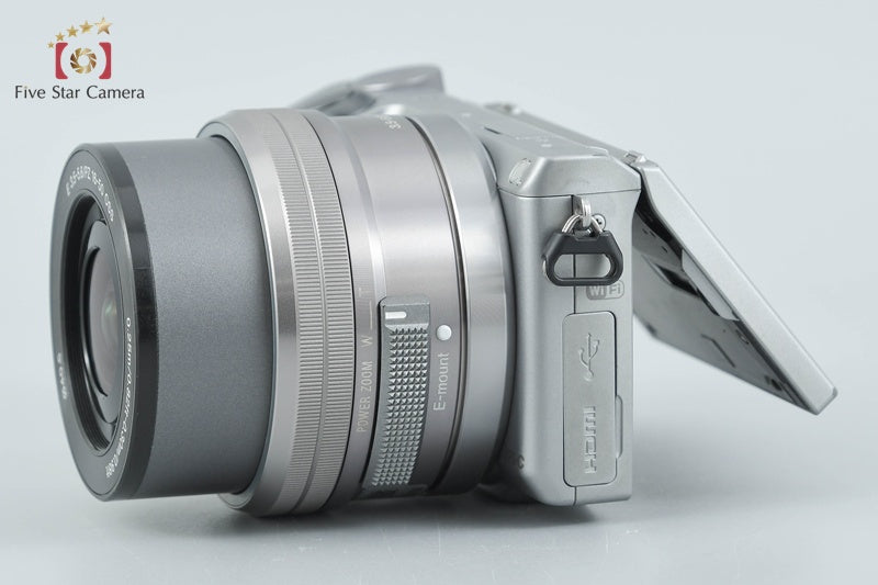 "Count 4,692" Sony α NEX-5R Silver 16-50 Lens [Multiple Languages] from Japan