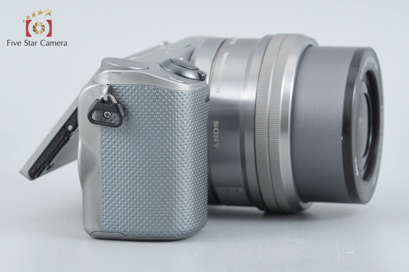 "Count 4,692" Sony α NEX-5R Silver 16-50 Lens [Multiple Languages] from Japan