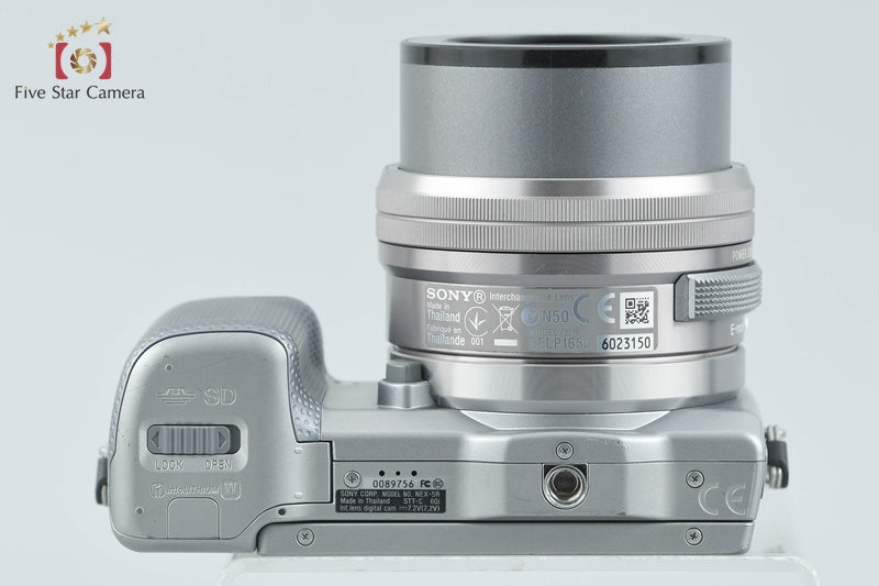 "Count 4,692" Sony α NEX-5R Silver 16-50 Lens [Multiple Languages] from Japan