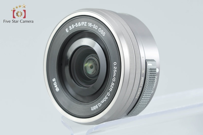 "Count 4,692" Sony α NEX-5R Silver 16-50 Lens [Multiple Languages] from Japan