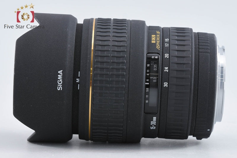 Sigma 15-30mm f/3.5-4.5 EX DG Aspherical IF for Canon w/ Box from Japan