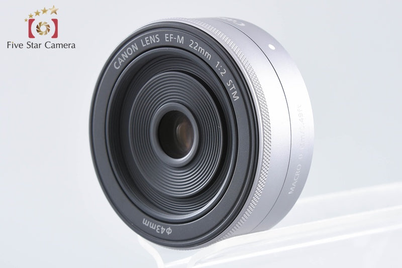 Canon EF-M 22mm f/2 STM Silver from Japan