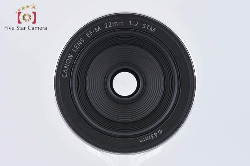 Canon EF-M 22mm f/2 STM Silver from Japan