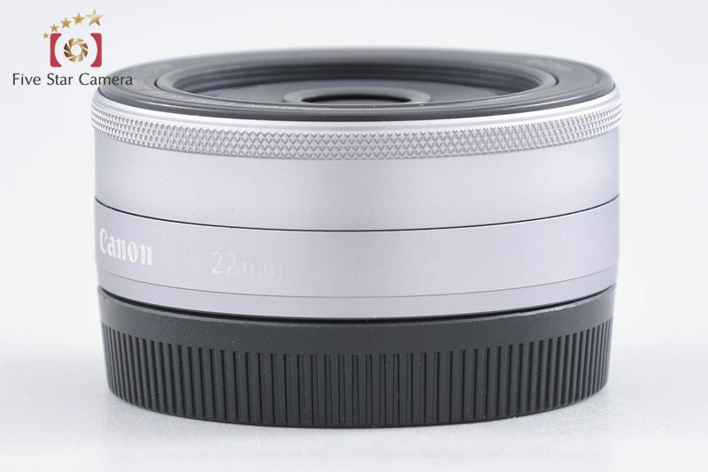 Canon EF-M 22mm f/2 STM Silver from Japan