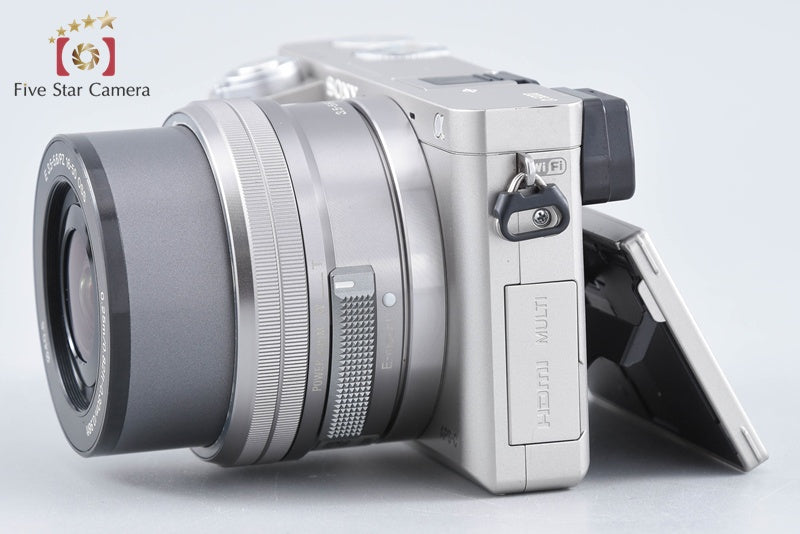 Sony Alpha α6000 ILCE-6000 Silver 16-50 Lens [Multiple Languages] from Japan