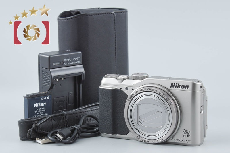 Nikon COOLPIX S9900 Silver 16.0 MP Digital Camera from Japan
