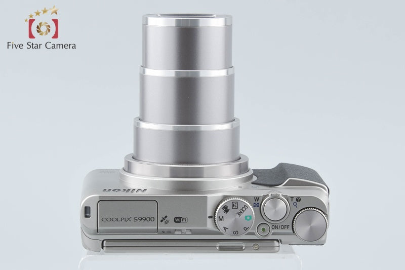 Nikon COOLPIX S9900 Silver 16.0 MP Digital Camera from Japan