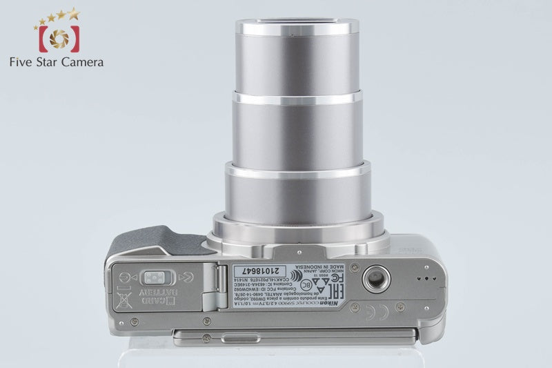Nikon COOLPIX S9900 Silver 16.0 MP Digital Camera from Japan