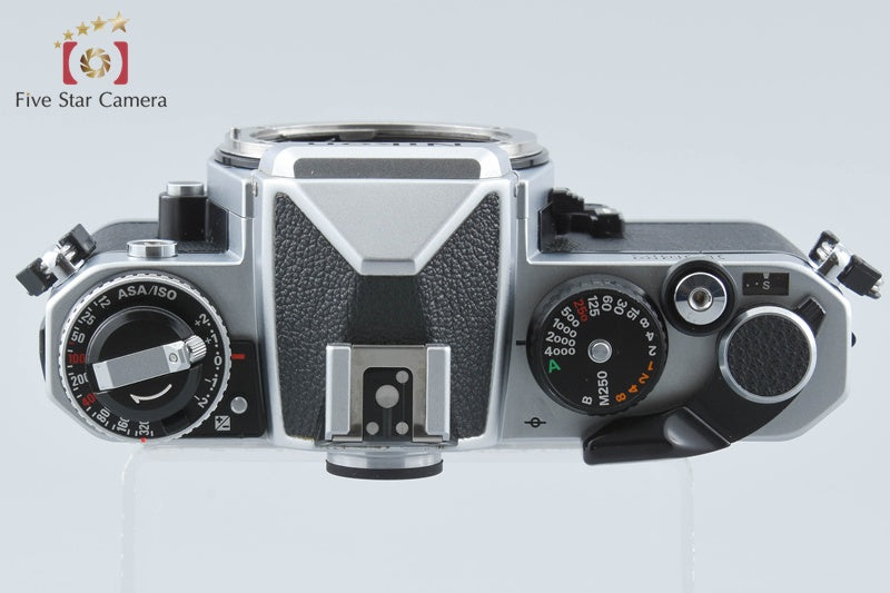 Nikon FE2 Silver 35mm SLR Film Camera Body from Japan
