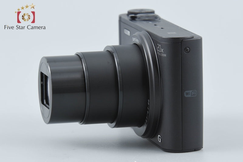 Sony Cyber-Shot DSC-WX350 Black Digital Camera [Multiple Languages] from Japan